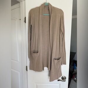 Barefoot Dreams cozy chic lite Tan Women's Cardigan